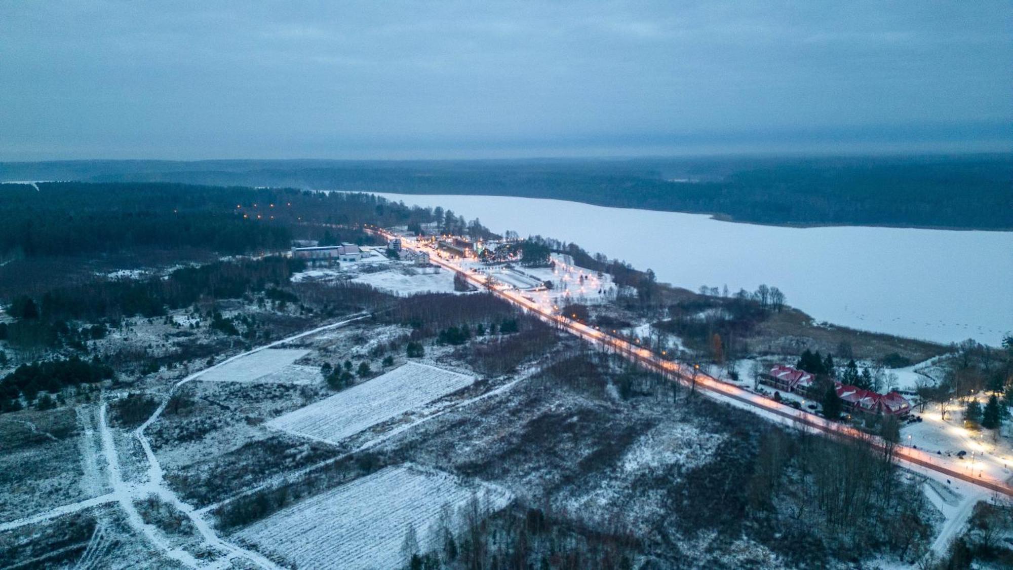 Villa Gwiazda Polnocy Goldap Dom Vip Na Wynajem Exterior foto