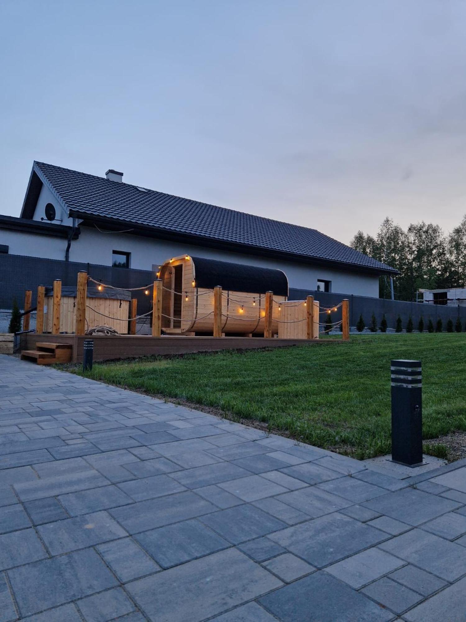 Villa Gwiazda Polnocy Goldap Dom Vip Na Wynajem Exterior foto